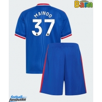 Manchester United Kobbie Mainoo #37 Bortedraktsett Barn 2026-27 Kortermet (+ Korte bukser)
